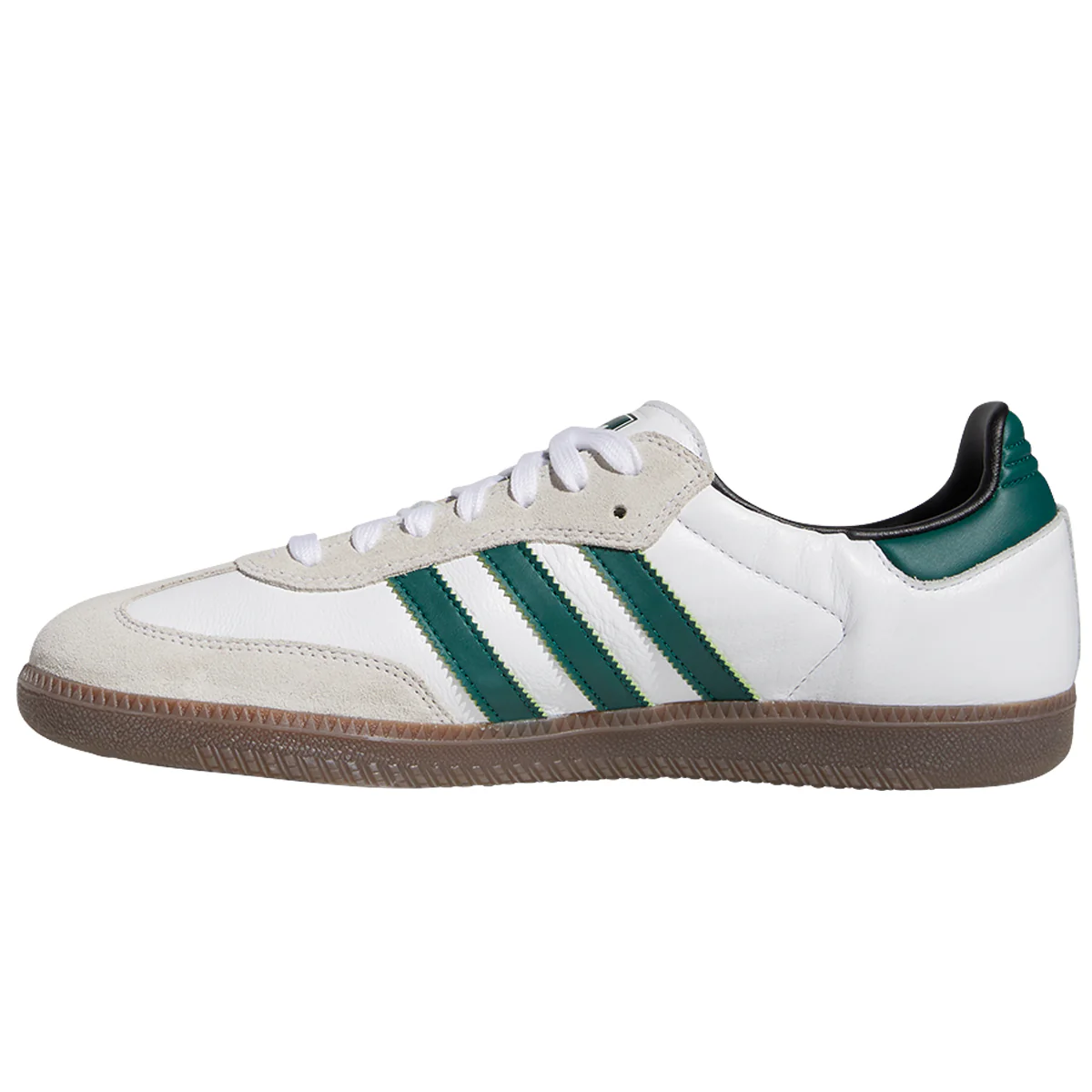 Adidas Samba ADV - White/Hunter Green/Gum - Image 3
