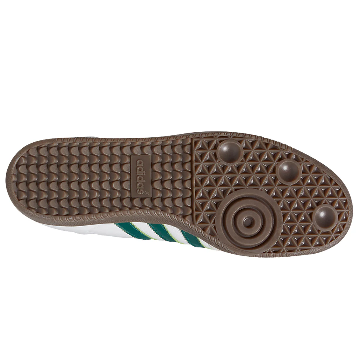 Adidas Samba ADV - White/Hunter Green/Gum - Image 5