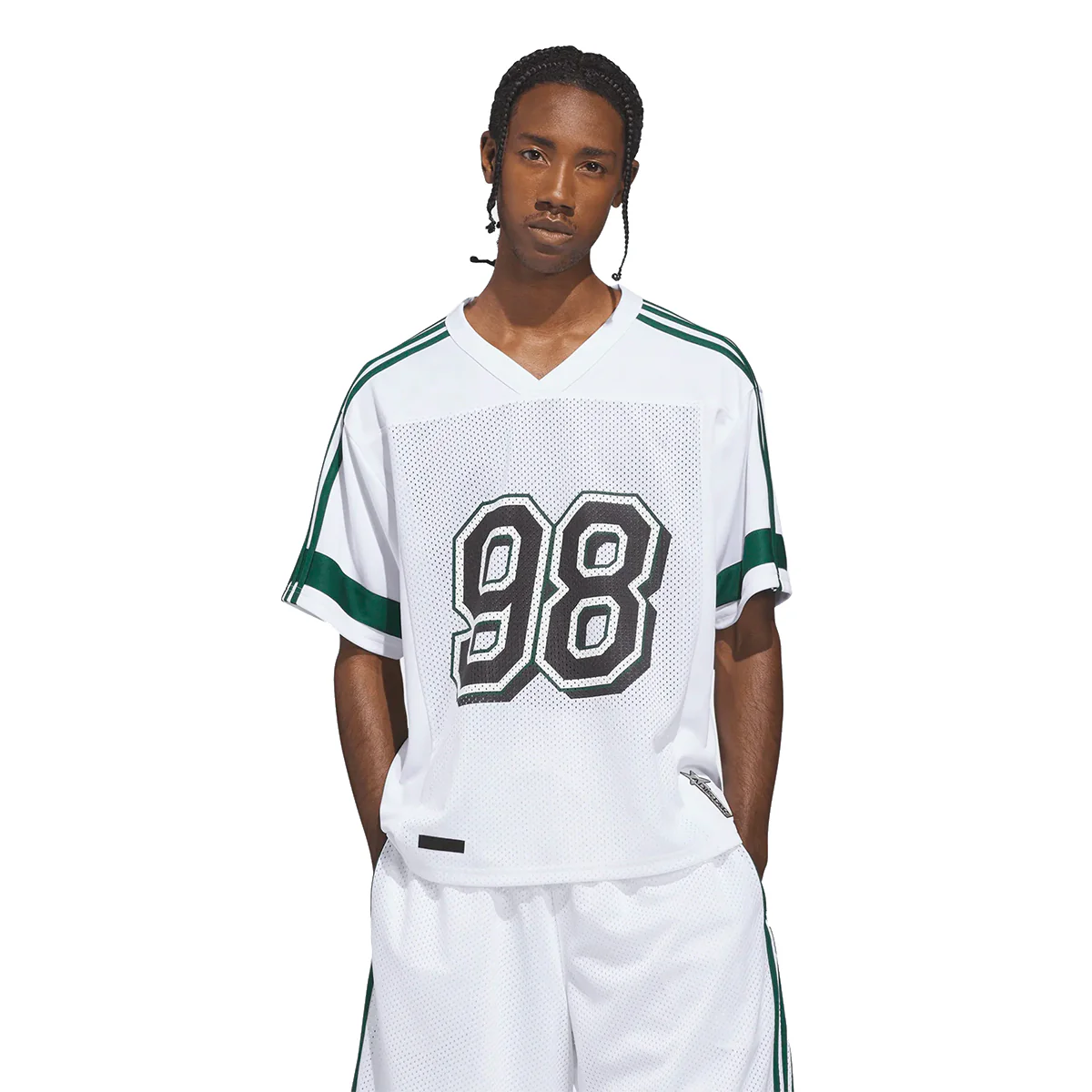 Adidas Tyshawn Football Jersey - White - Image 3