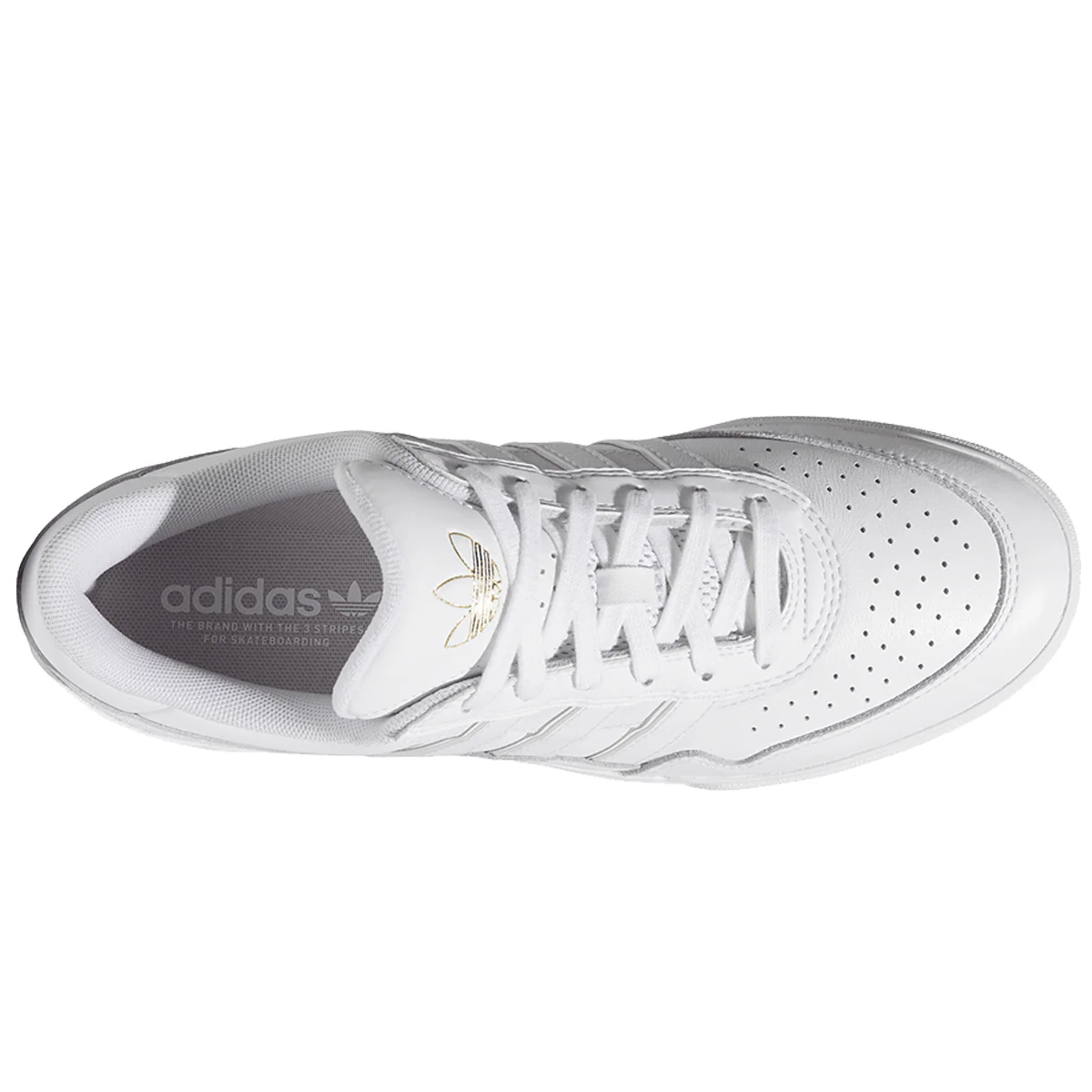 Adidas Tyshawn II - White/White - Image 4