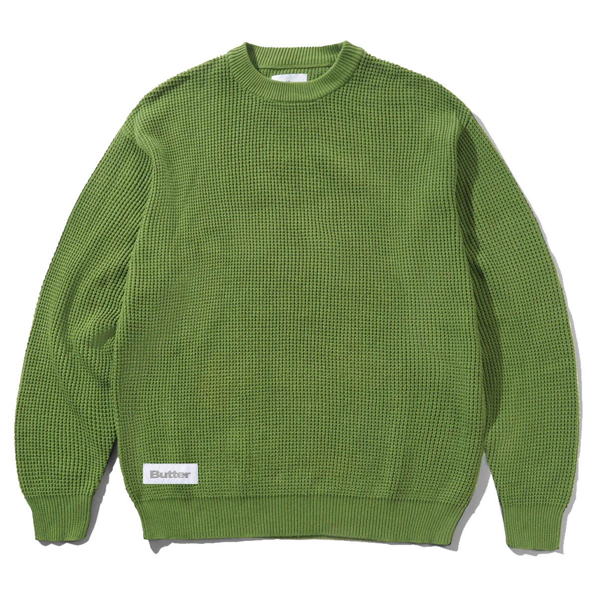 Butter Goods Newcomer Reversible Knit Sweater - Grass