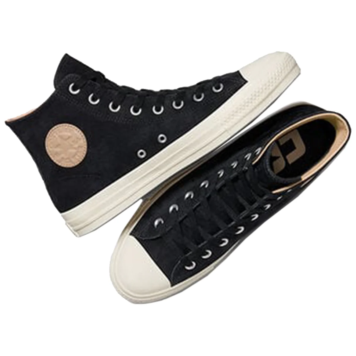 Converse CTAS Hi Pro - Black/Egret/Beige - Image 4