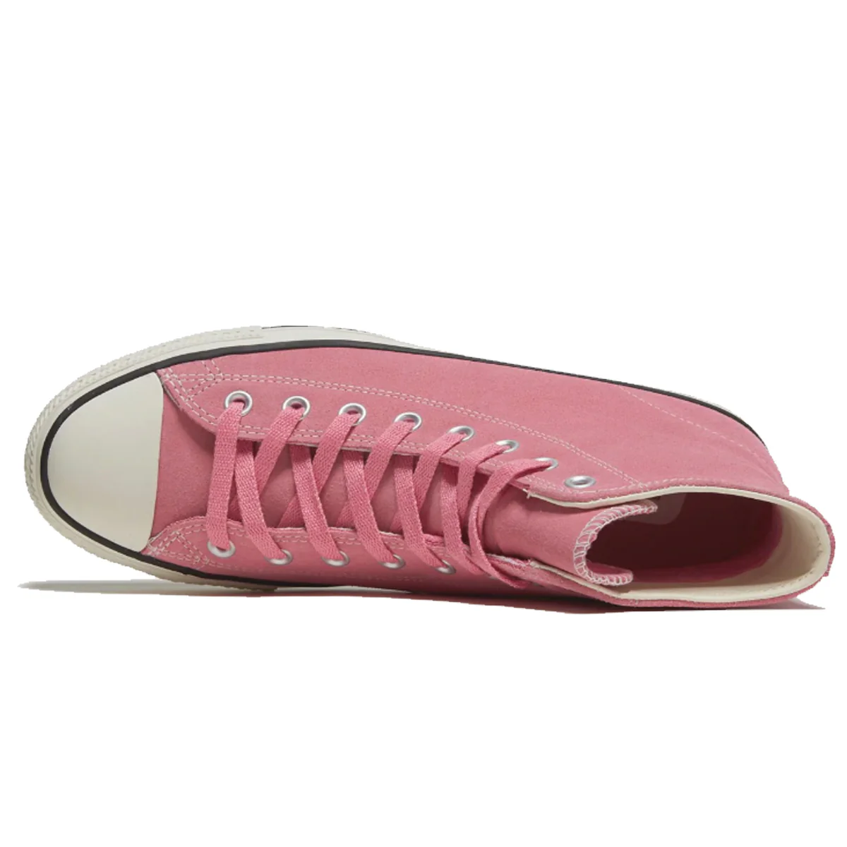 Converse CTAS Hi Pro - Pink/White Suede - Image 3