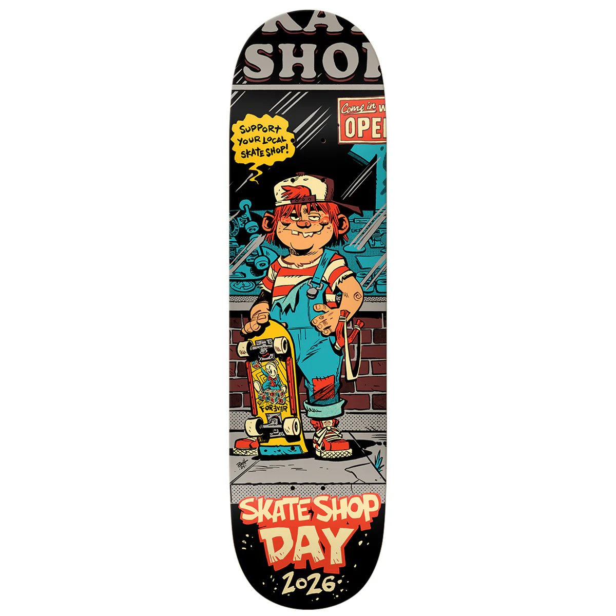 DLX x SSD Deck 2026 x Brett Parson - 8.06"