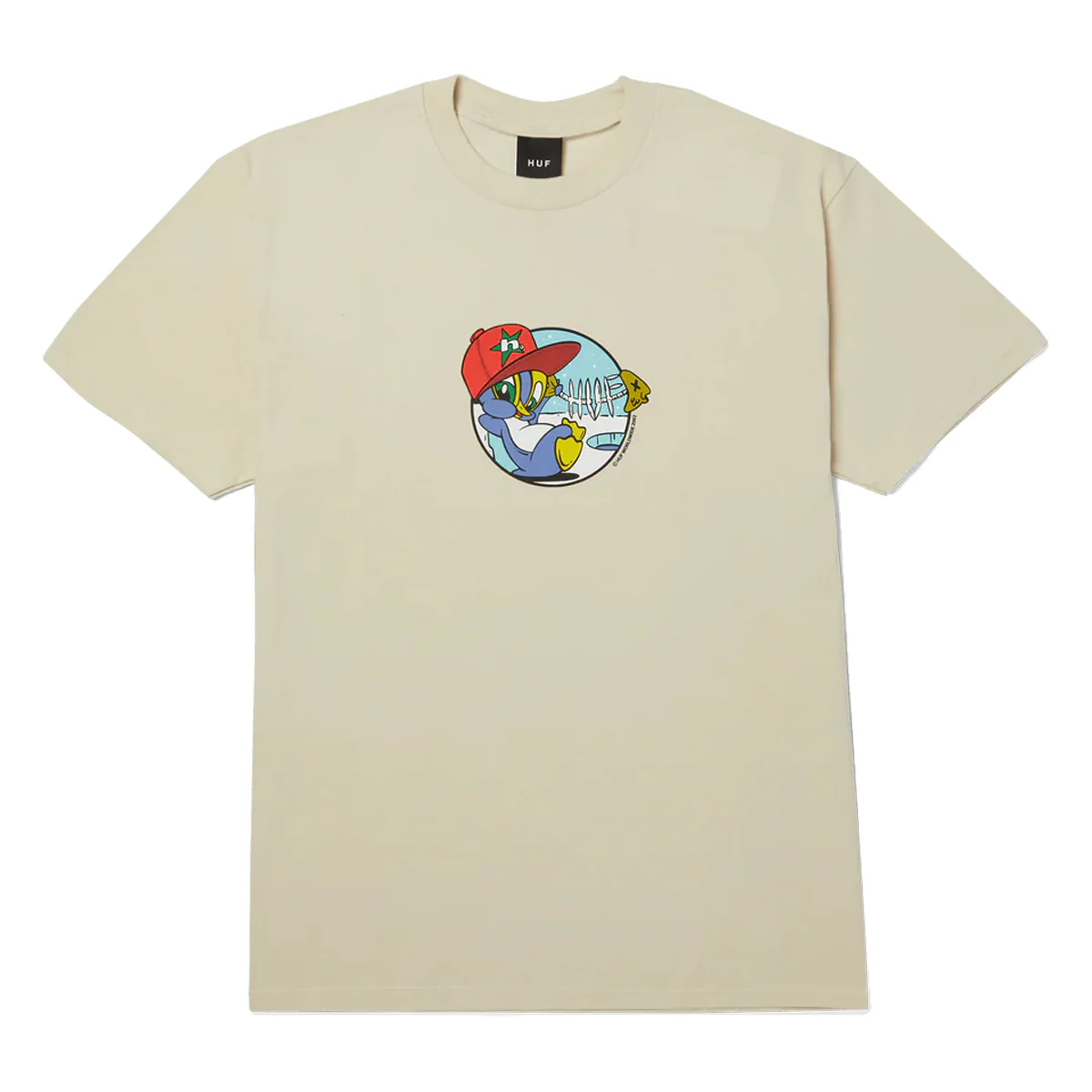 HUF Deep Freeze T-Shirt - Natural