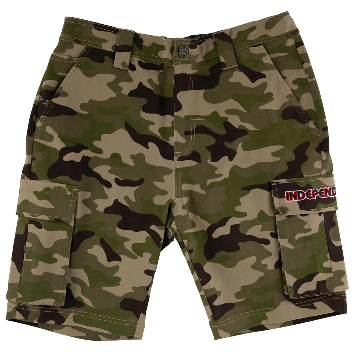 Independent Groundwork Cargo Shorts - Camo