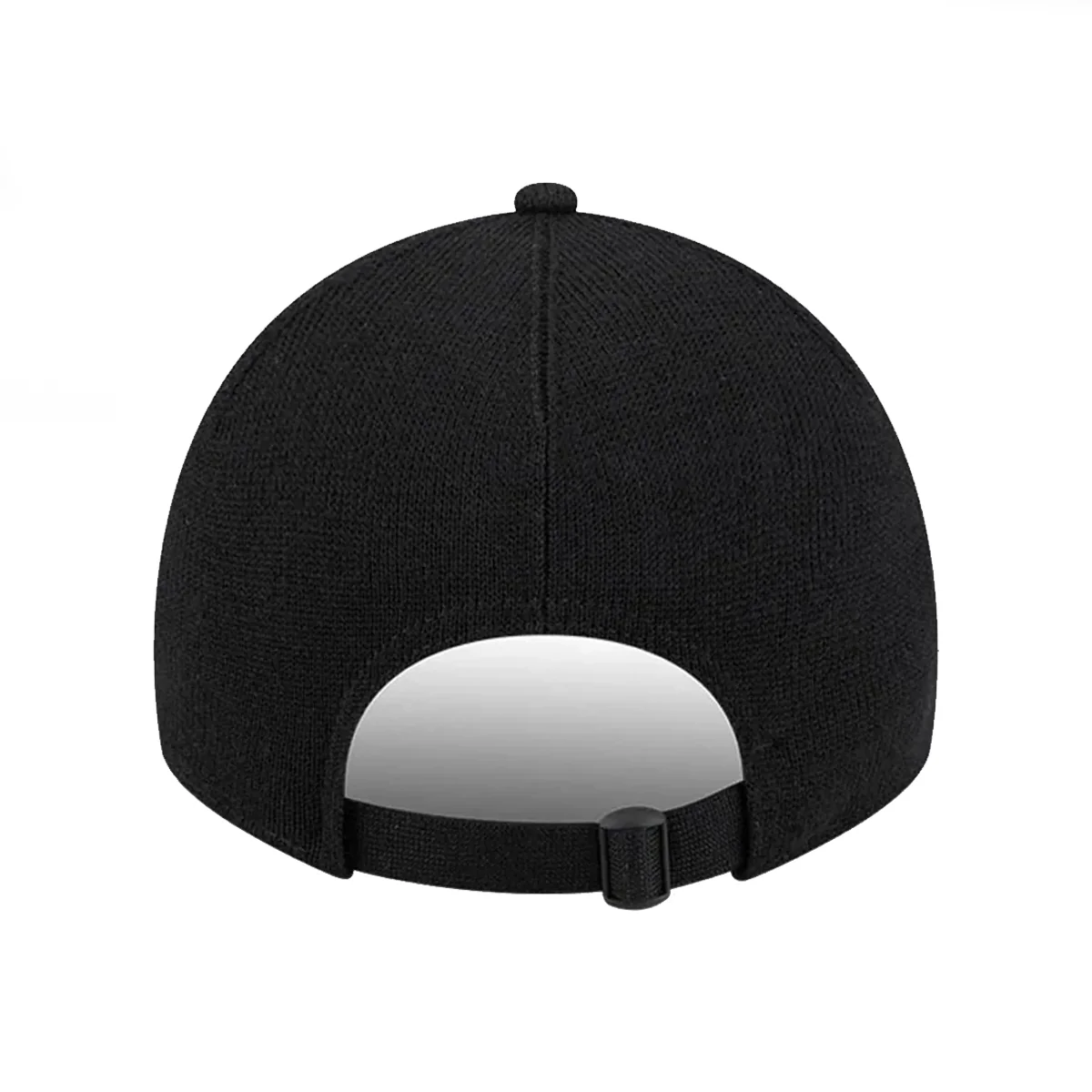 New Era NY Mets Merino Wool 9Twenty Strap Back - Black - Image 6