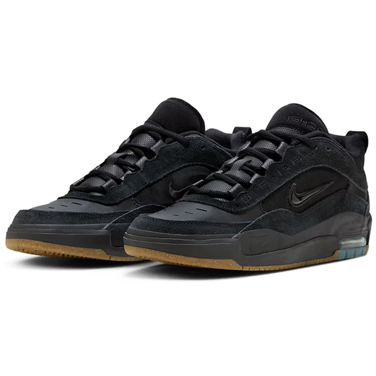 Nike SB Air Max Ishod - Black/Gum - Image 3
