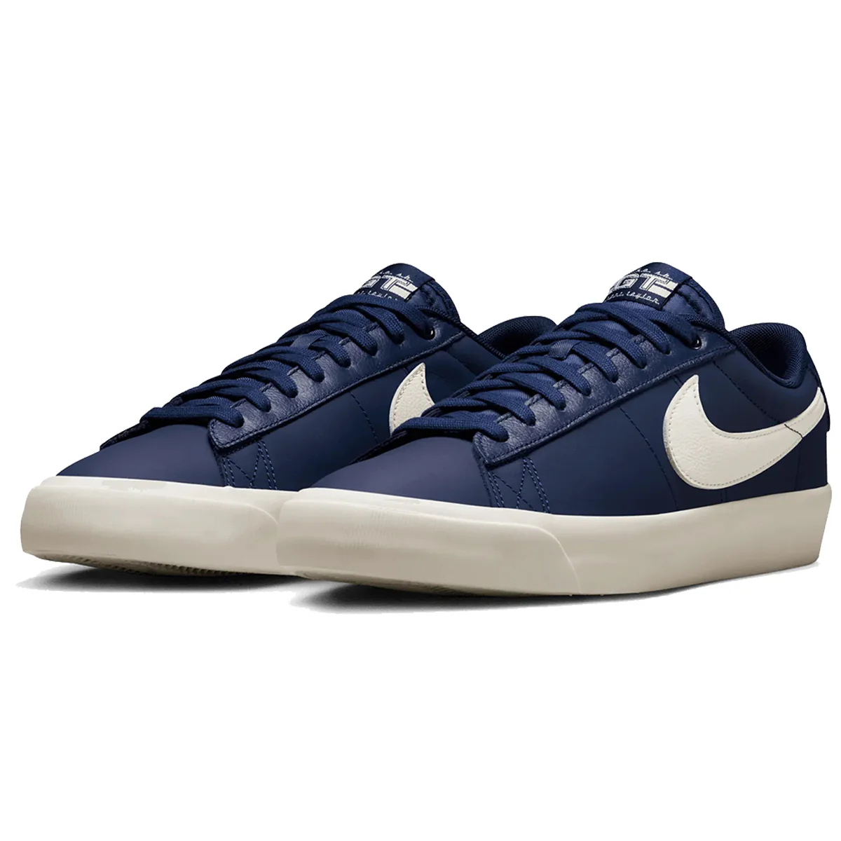 Nike SB Blazer GT Low - Navy Leather - Image 2