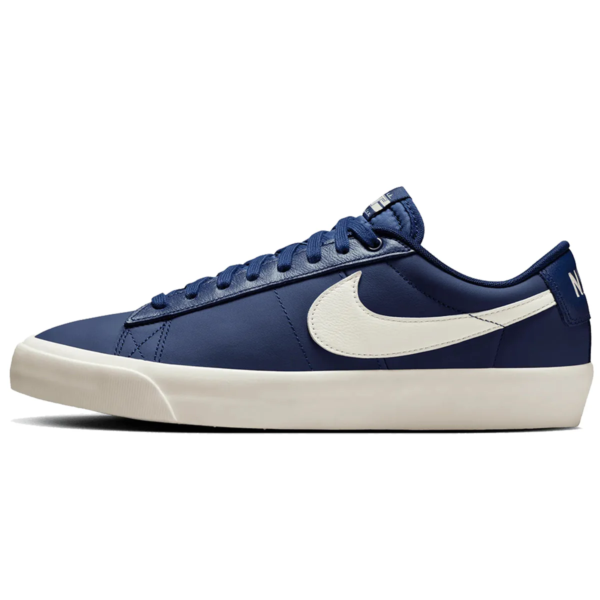 Nike SB Blazer GT Low - Navy Leather - Image 3