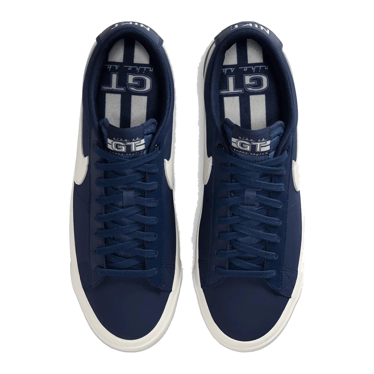 Nike SB Blazer GT Low - Navy Leather - Image 5