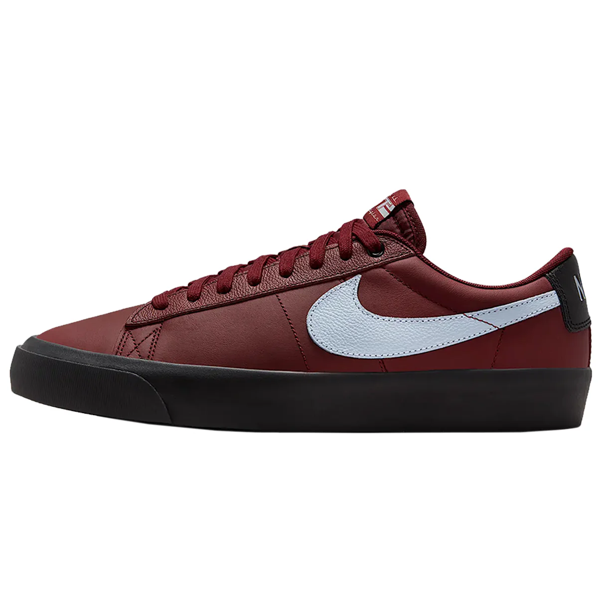 Nike SB Blazer GT Low - Burgundy/Black - Image 3