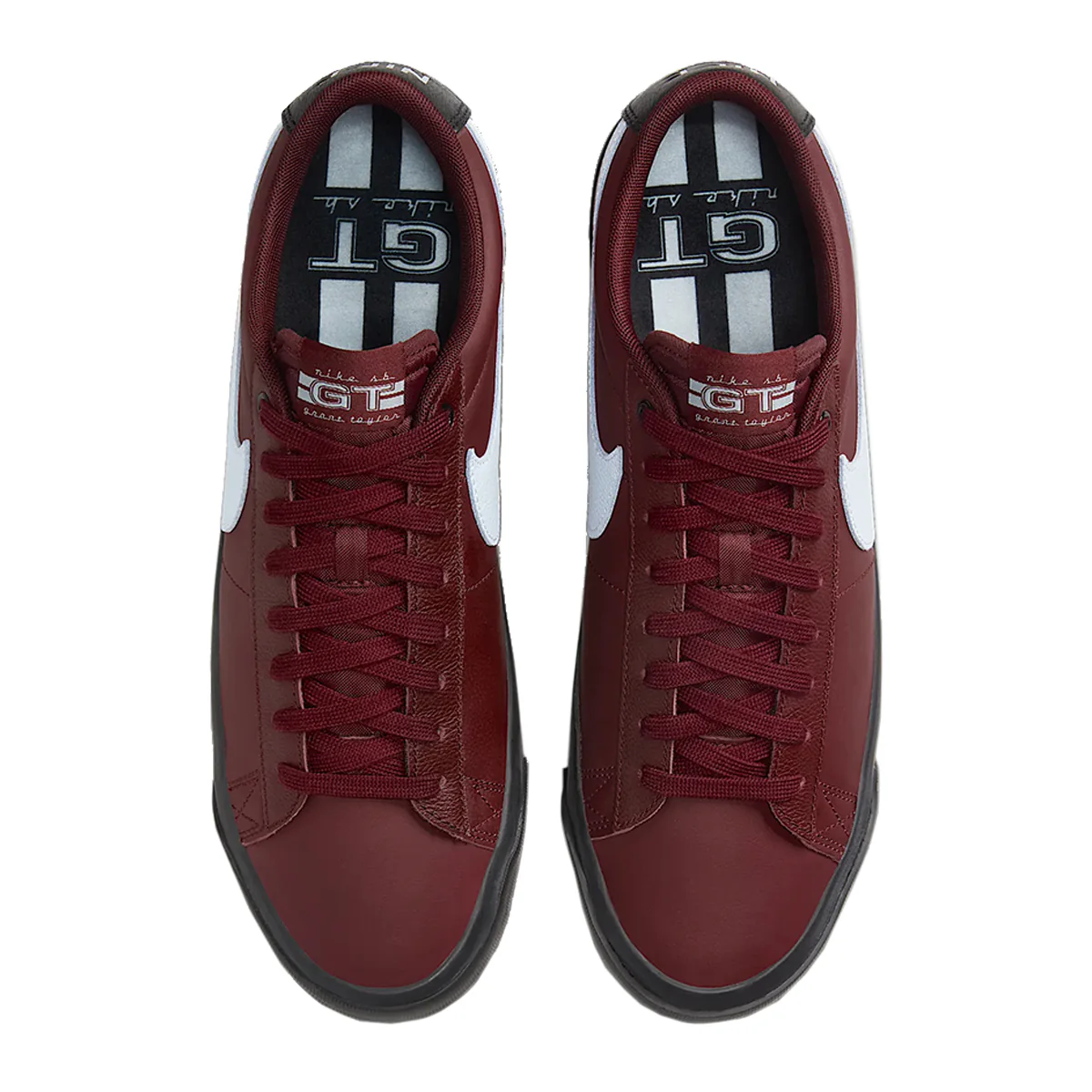 Nike SB Blazer GT Low - Burgundy/Black - Image 5
