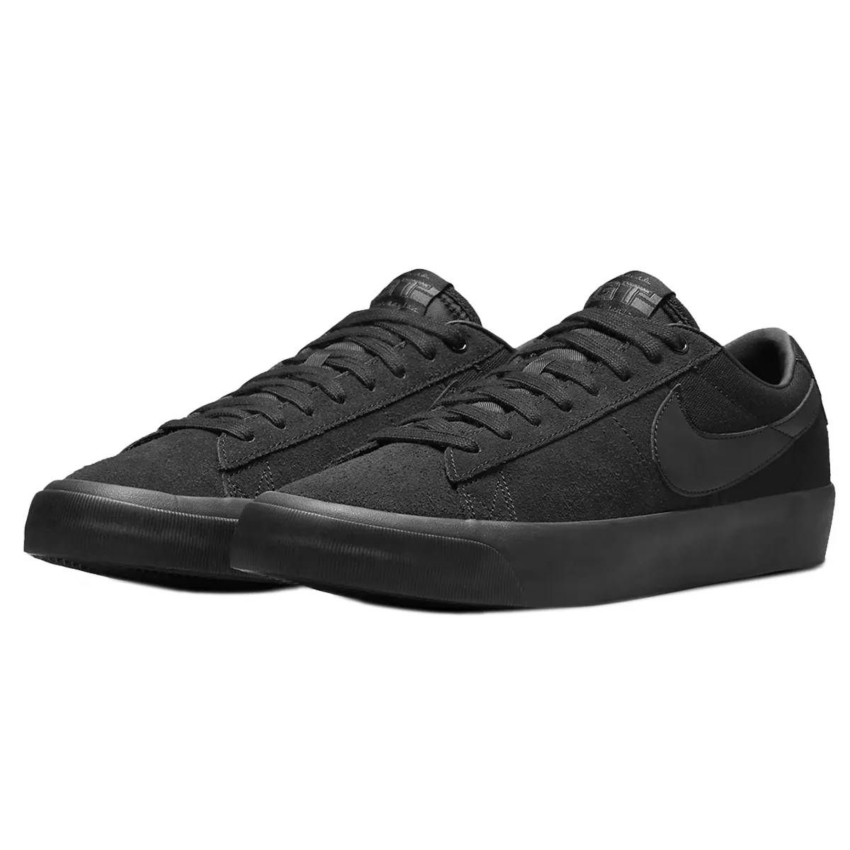 Nike SB Blazer Low Pro GT - Black/Black - Image 5