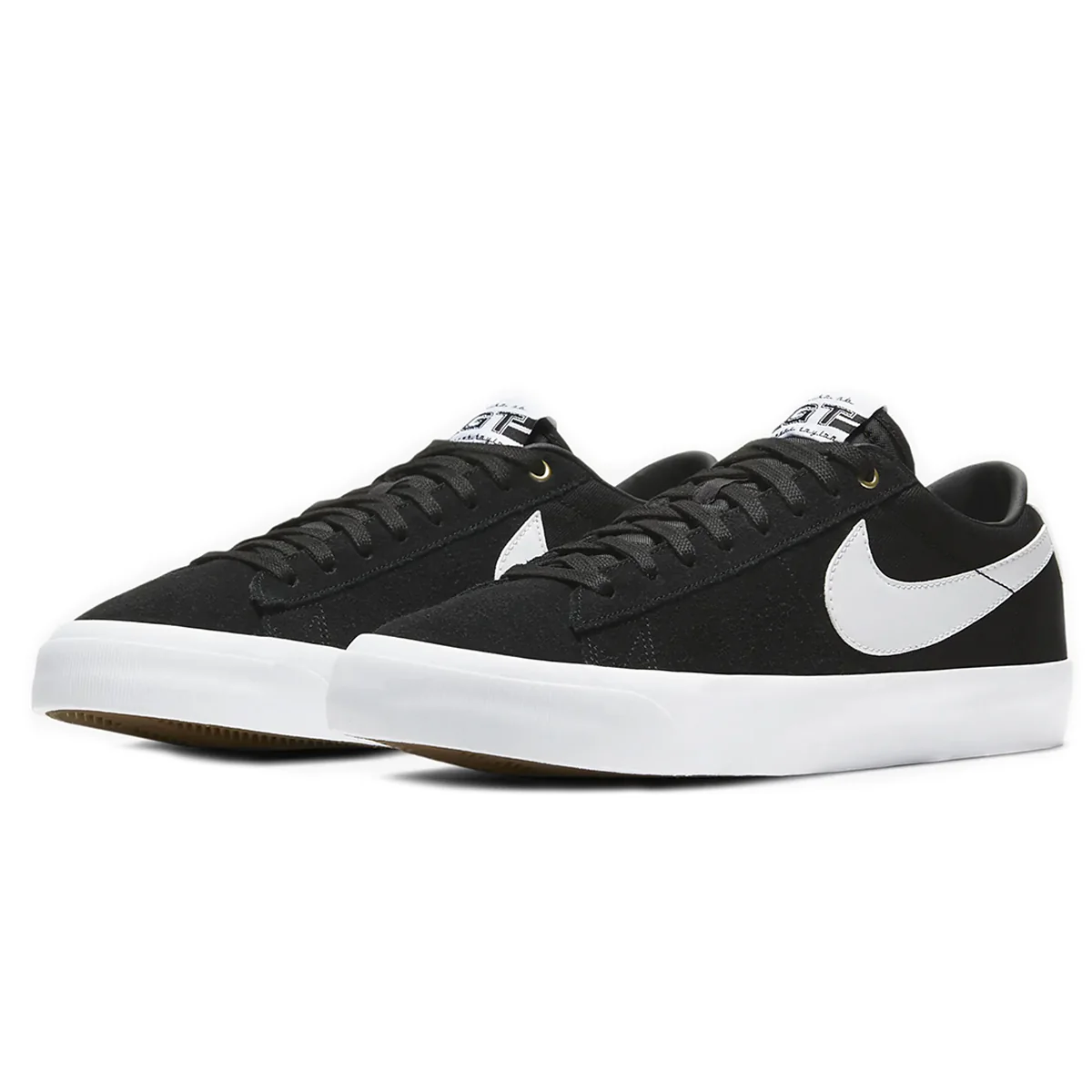 Nike SB Blazer Low Pro GT - Black/White - Image 6