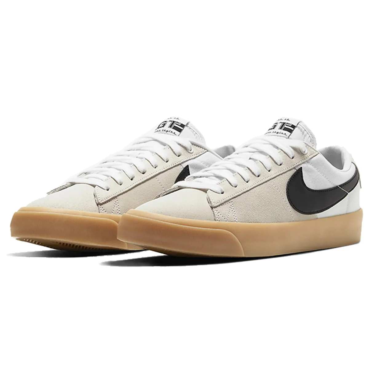 Nike SB Blazer Low Pro GT - White/Black - Image 4