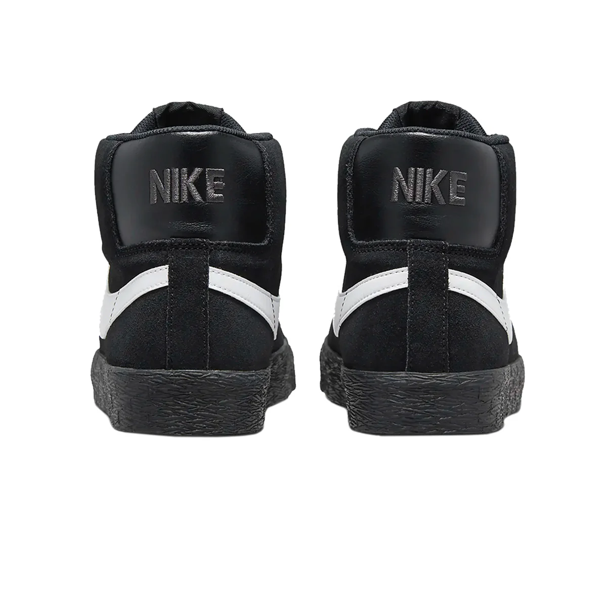 Nike SB Blazer Mid - Black/Black/White - Image 5