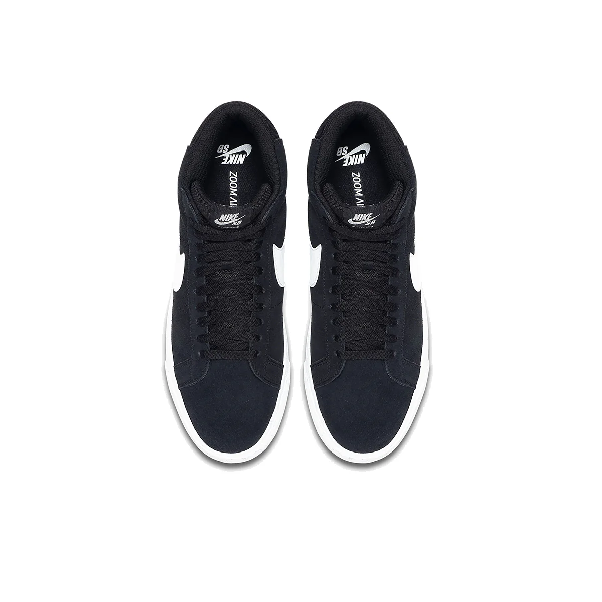 Nike SB Blazer Mid - Black/White - Image 4