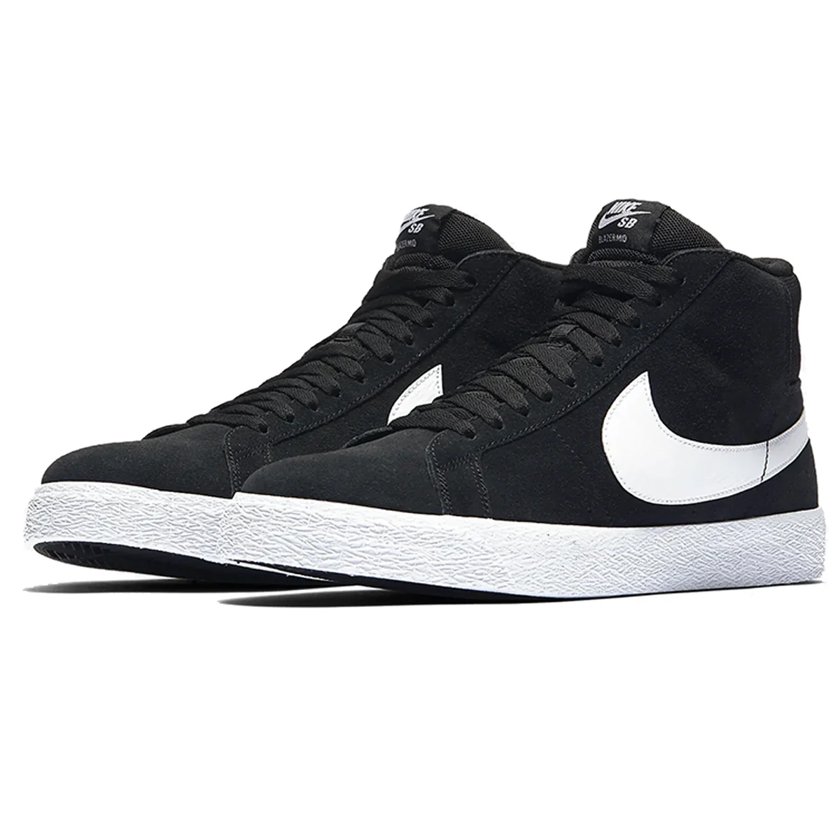Nike SB Blazer Mid - Black/White - Image 5