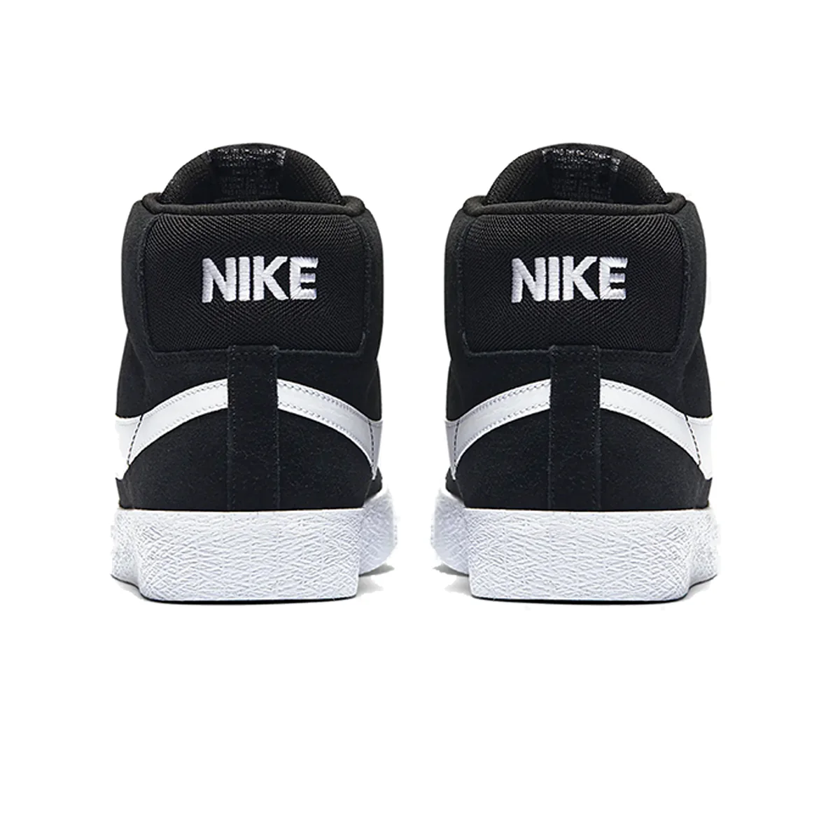 Nike SB Blazer Mid - Black/White - Image 6
