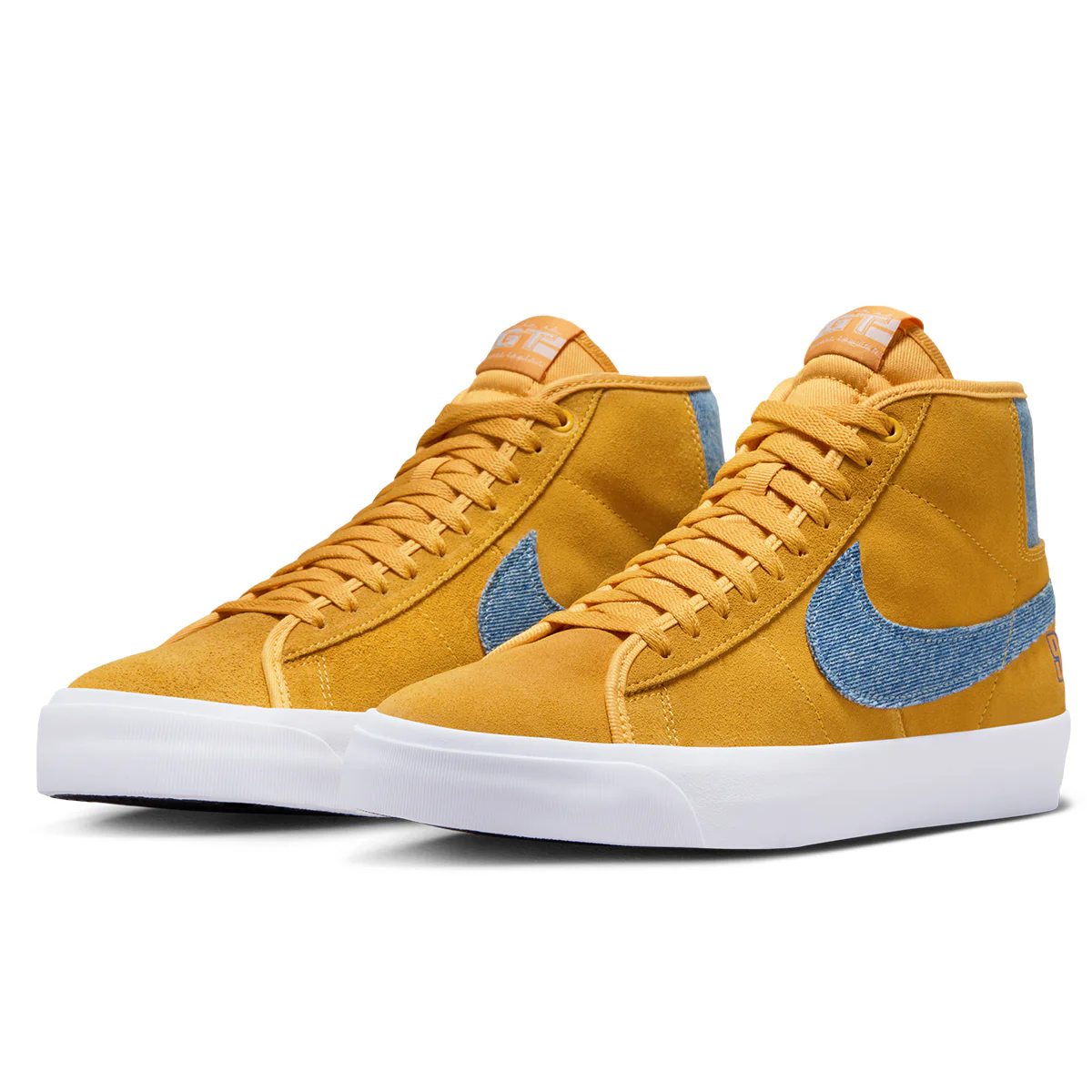 Nike SB Blazer Mid GT - University Gold/Royal - Image 3