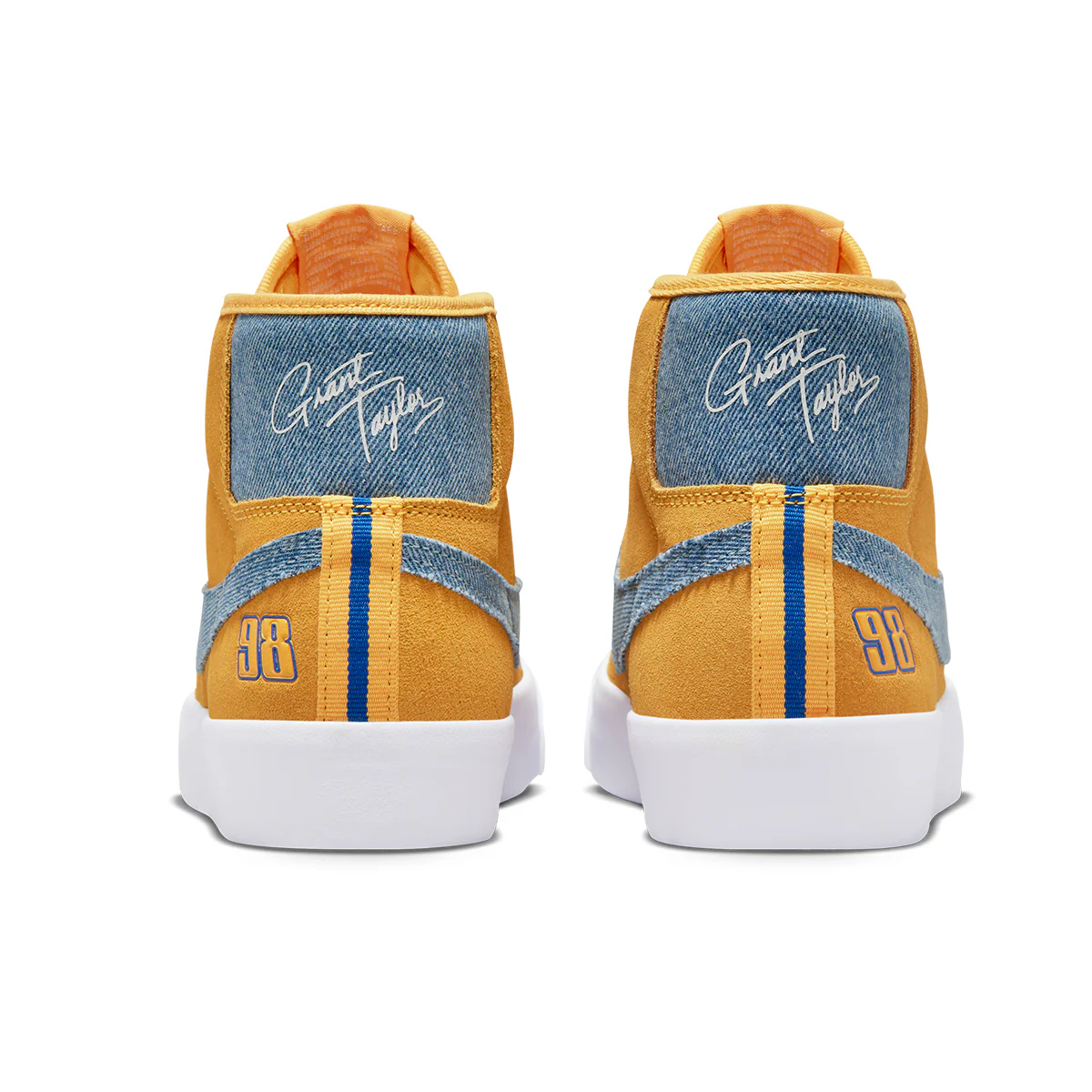 Nike SB Blazer Mid GT - University Gold/Royal - Image 6