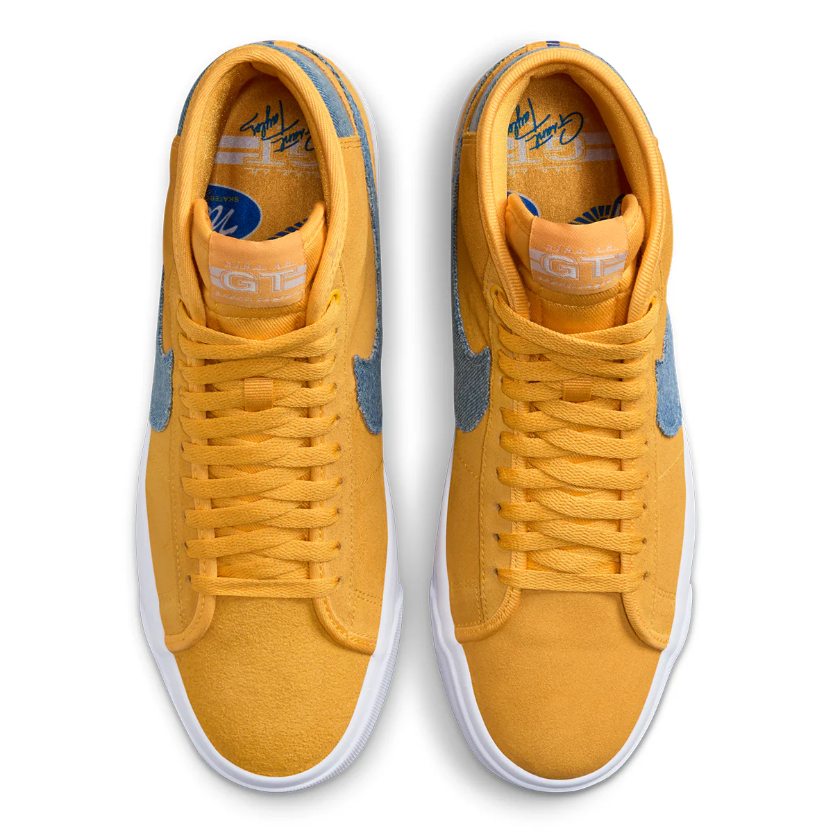 Nike SB Blazer Mid GT - University Gold/Royal - Image 7