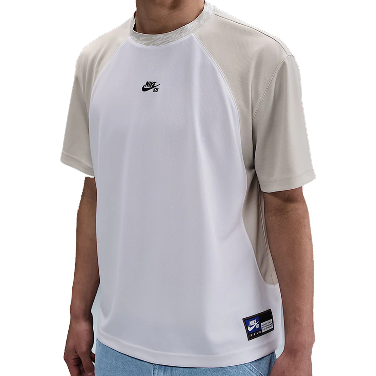 Nike SB Dri-Fit Jersey - White/Grey