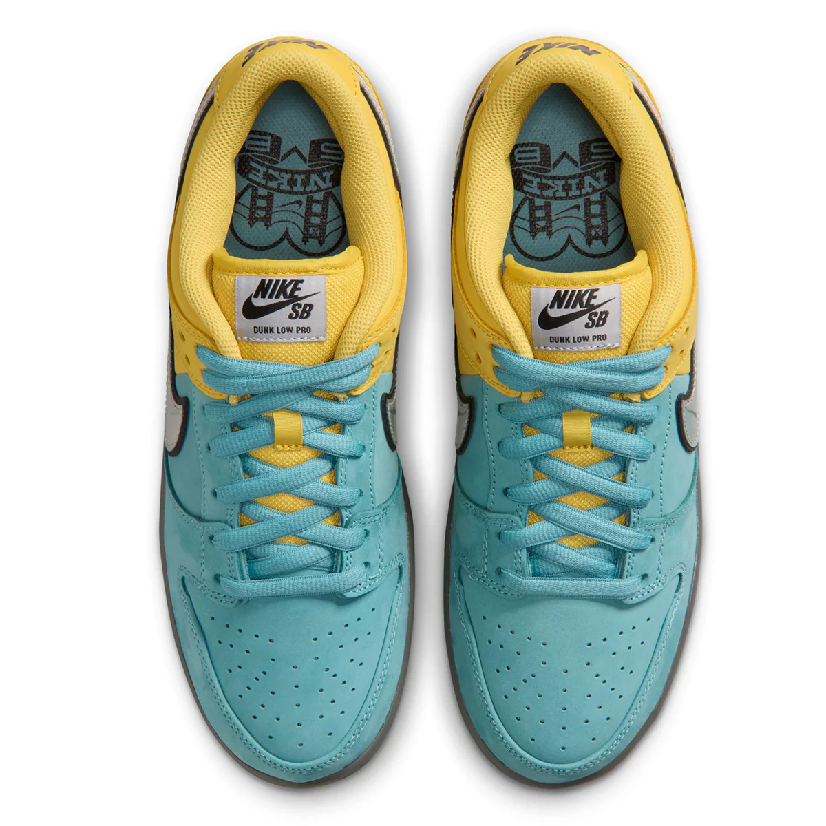 Nike SB Dunk Low "Muni Pass" - Wolf Grey/Denim Turq - Image 4