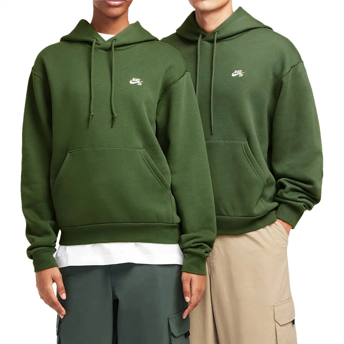 Nike SB Essential Skate Hoodie - Sequoia Green - Image 2