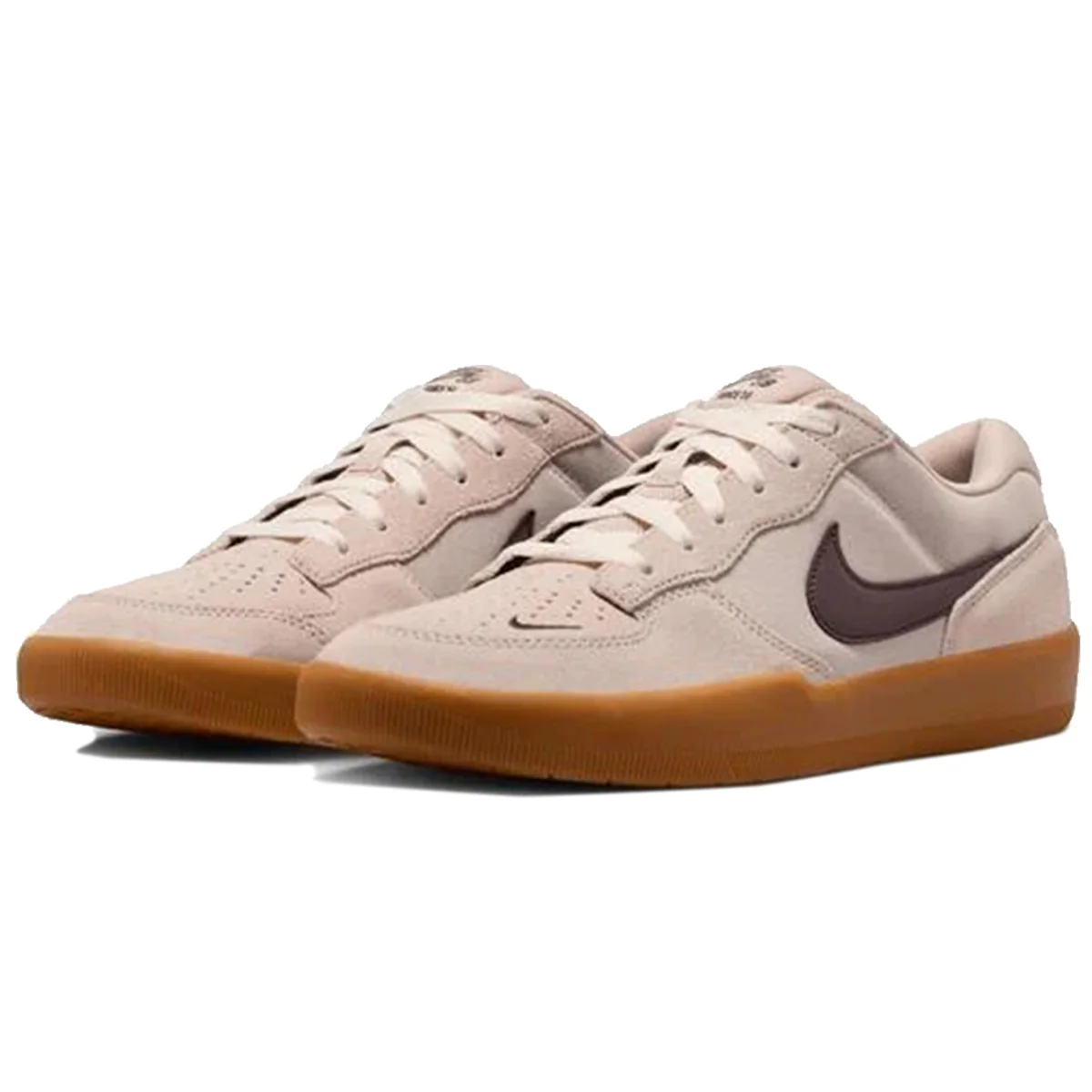 Nike SB Force 58 - Cream/Burgundy - Image 2