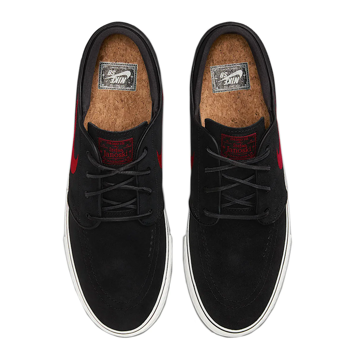 Nike SB Janoski OG+ - Black/Red - Image 4