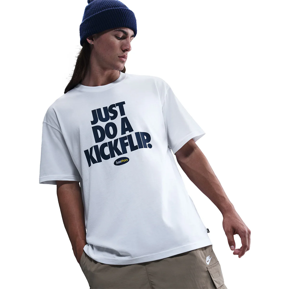 Nike SB Koston M90 T-Shirt - White - Image 3