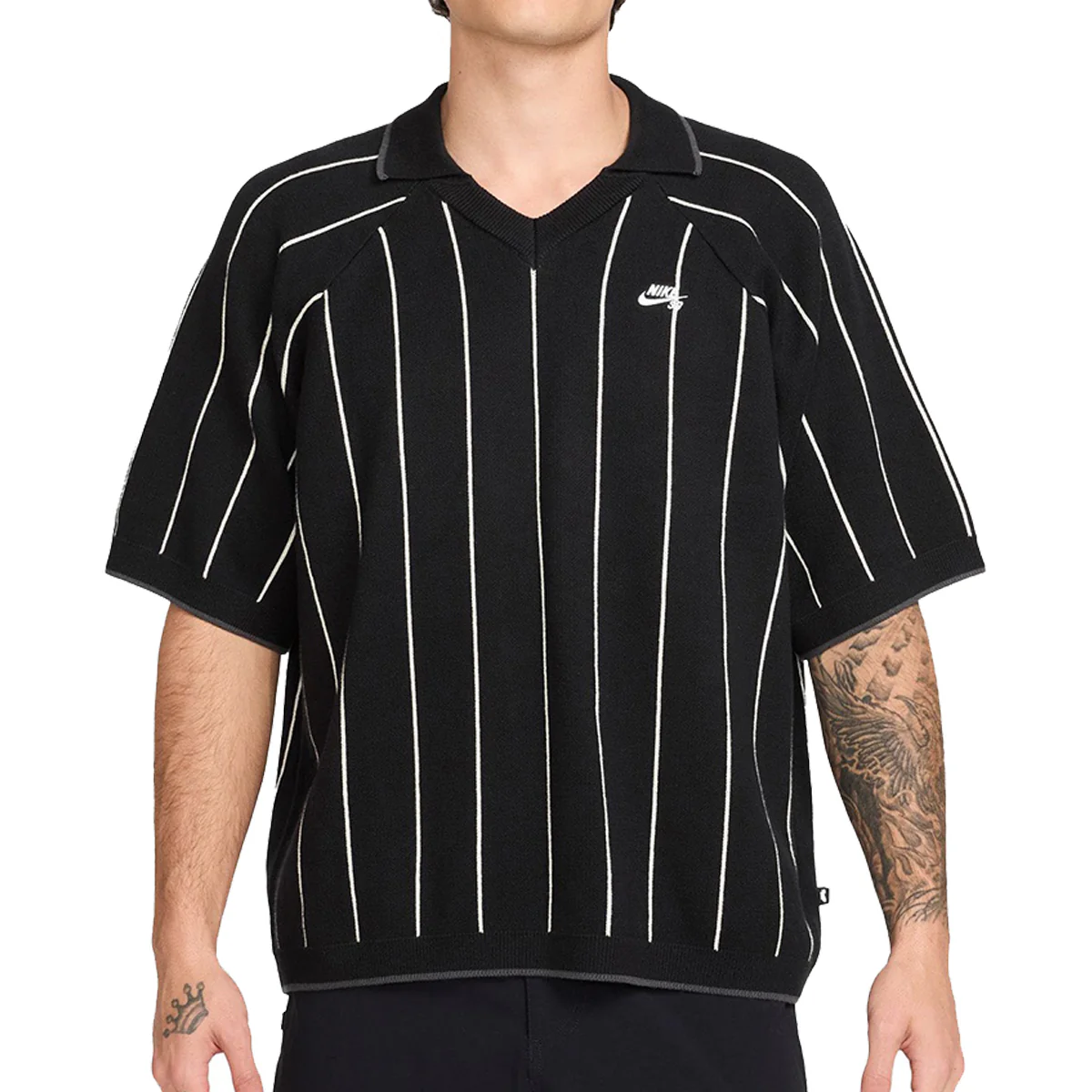 Nike SB Polo Sweater - Black