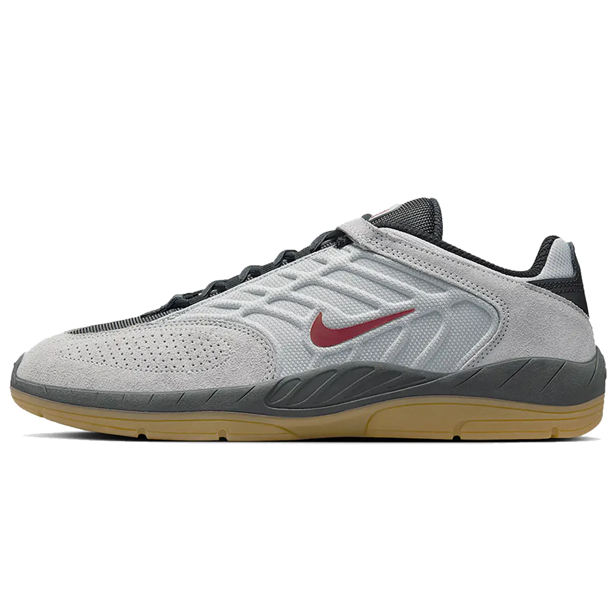 Nike SB Vertebrae - Smoke Grey/Team Red - Image 3