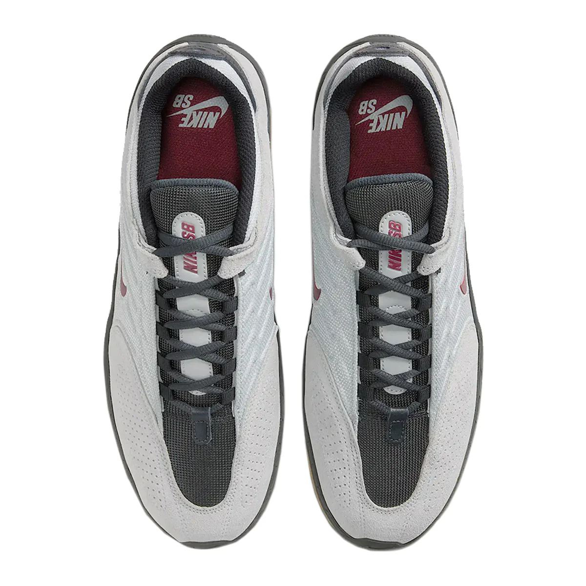 Nike SB Vertebrae - Smoke Grey/Team Red - Image 5