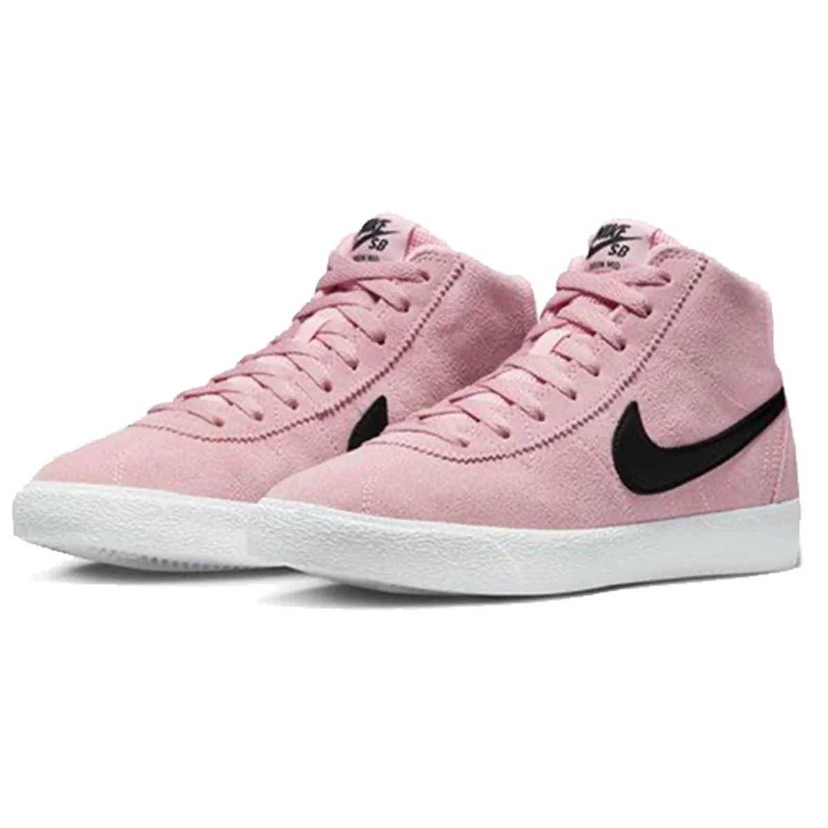 Nike SB Women's Bruin - Soft Pink/Black - Image 5