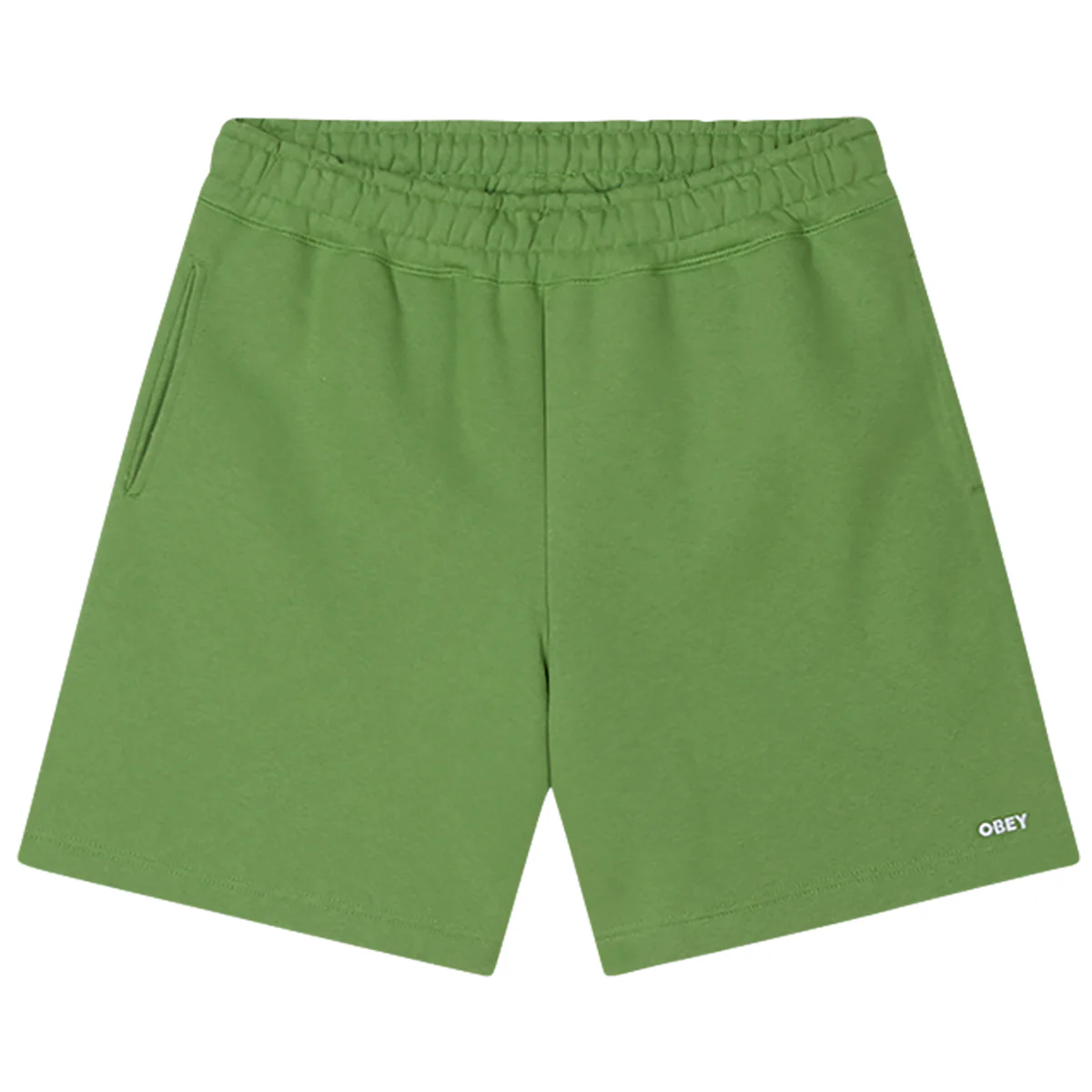 Obey Established Works Sweat Shorts - Piquant Green