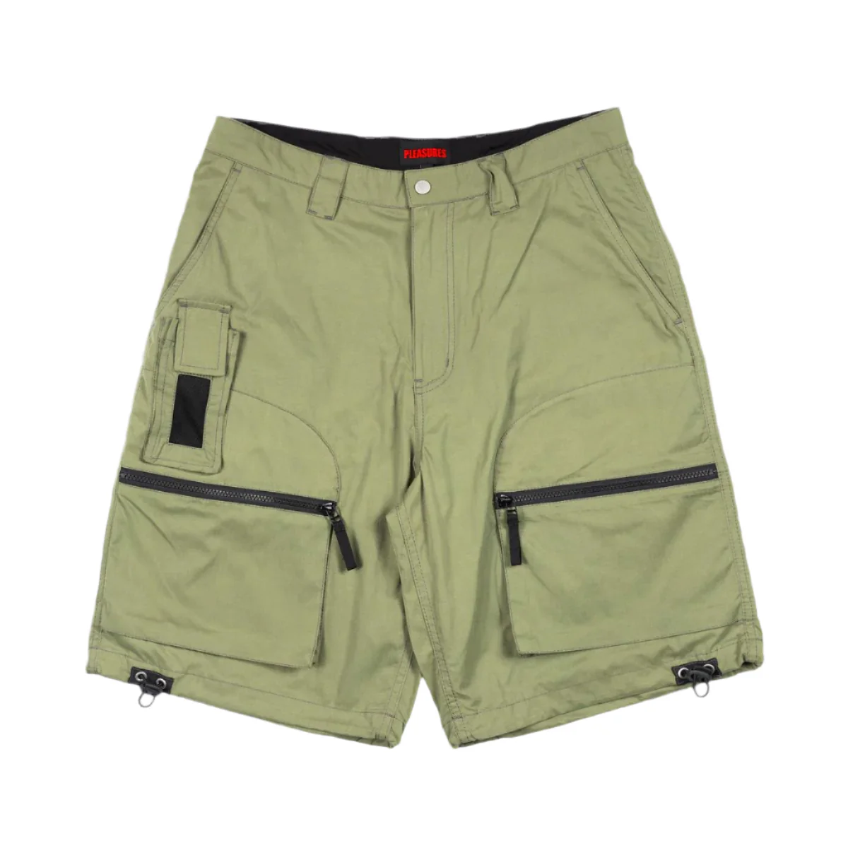 Pleasures Raider Cargo Shorts - Olive