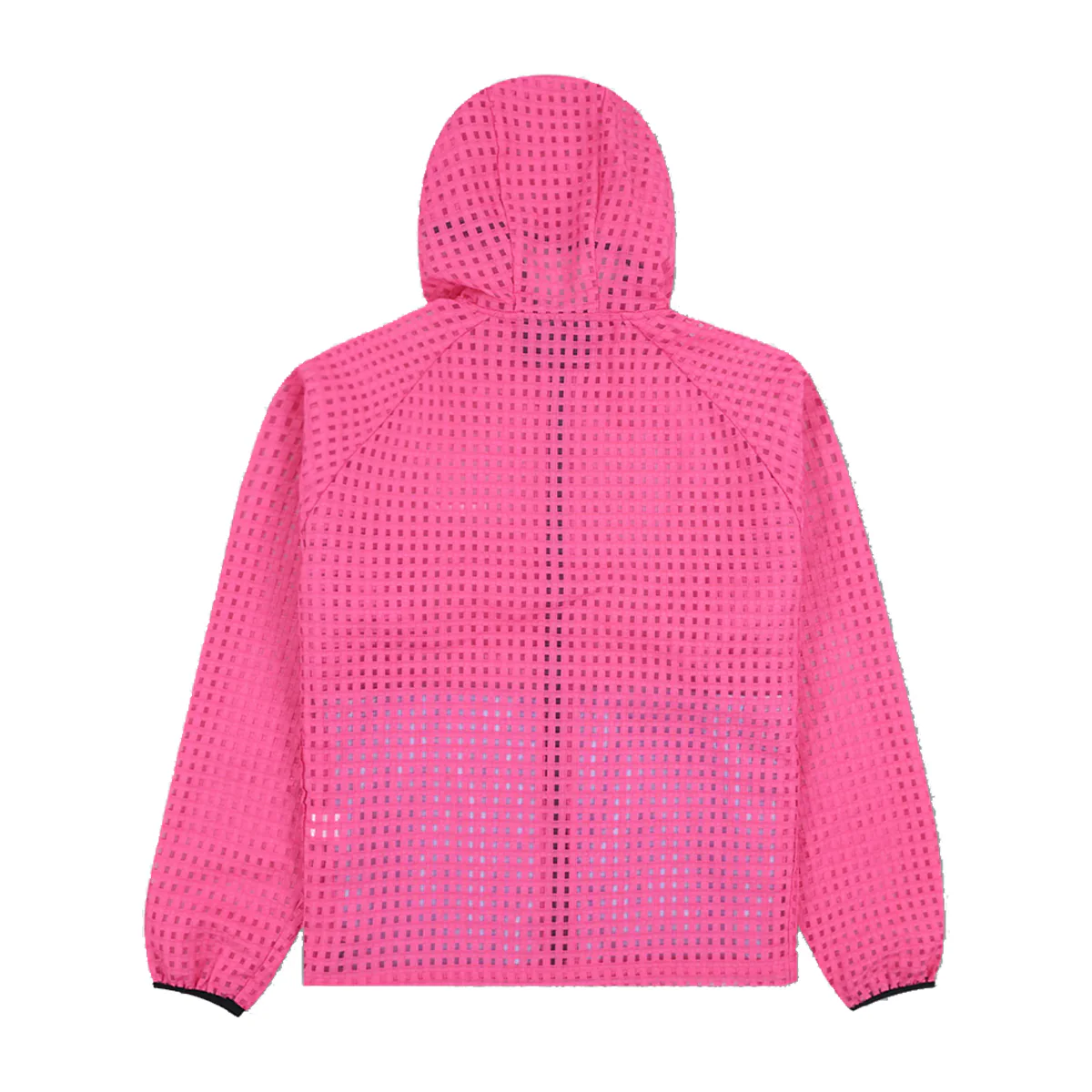 Pleasures System Plaid Hooded Jacket - Pink