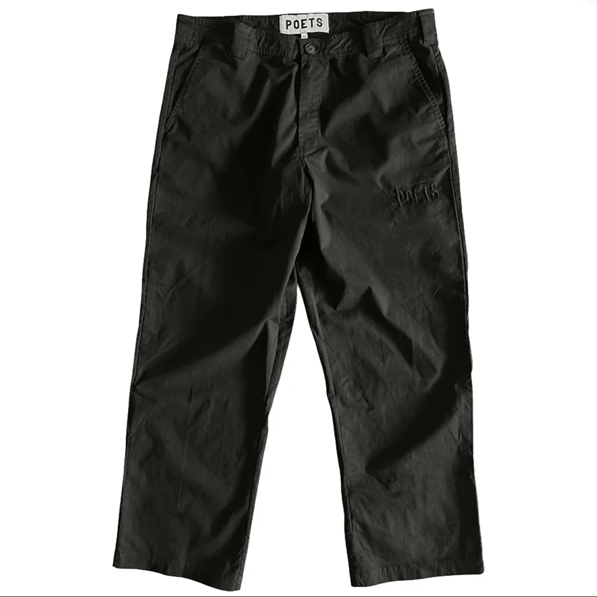 Poets Byrne Relaxed Pant - Black
