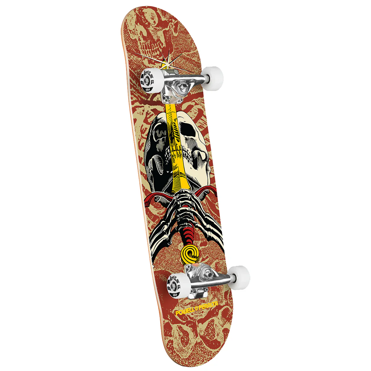 Powell Peralta Complete - Skull & Sword 7.5" Burgundy