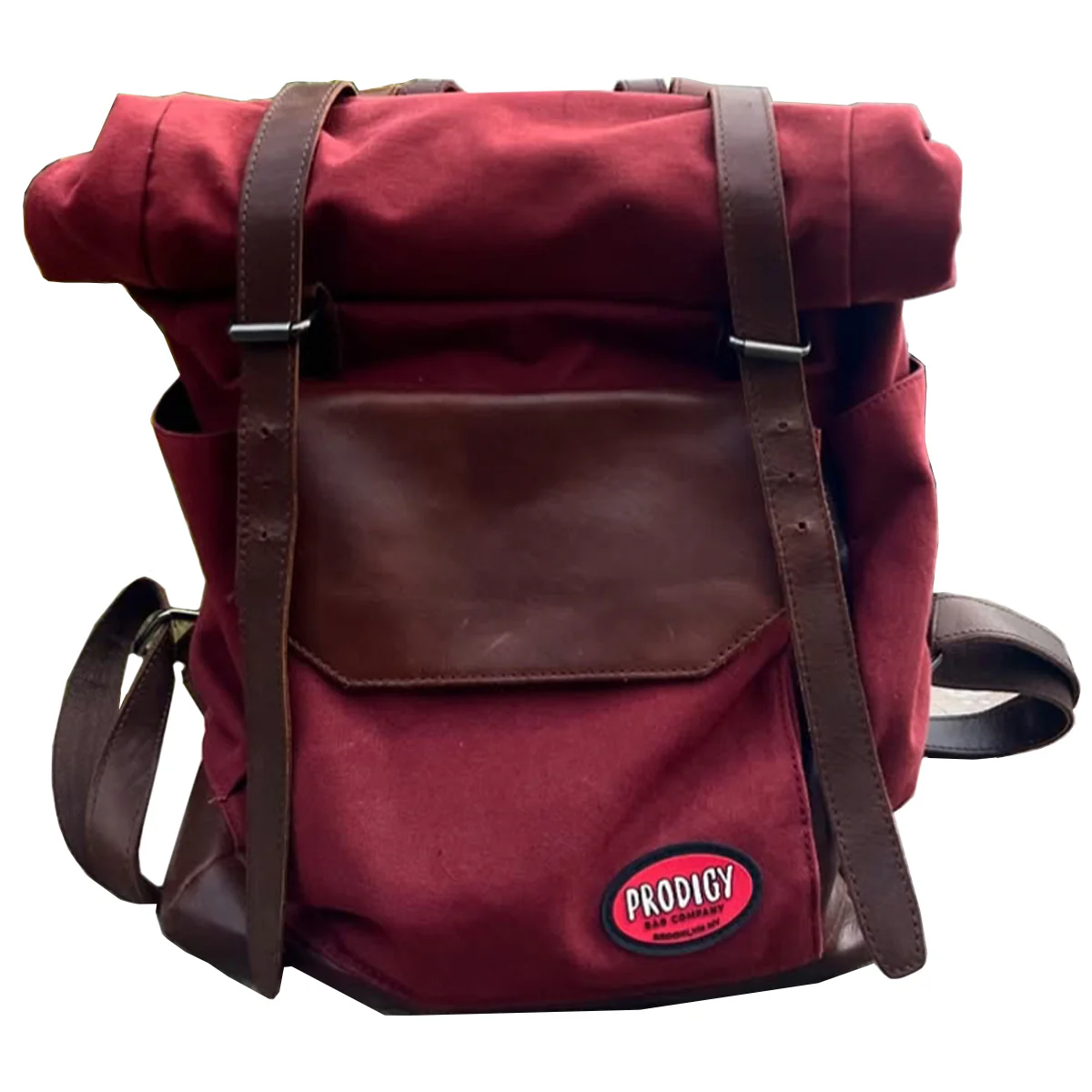 Prodigy Maverick Roll Top Back Pack - Maroon