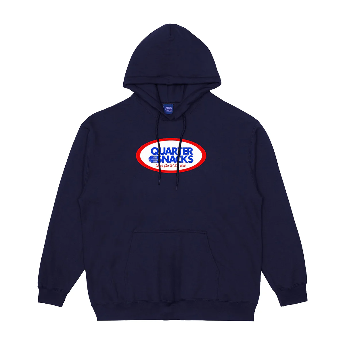 Quarter Snacks Oval Hoodie - Navy