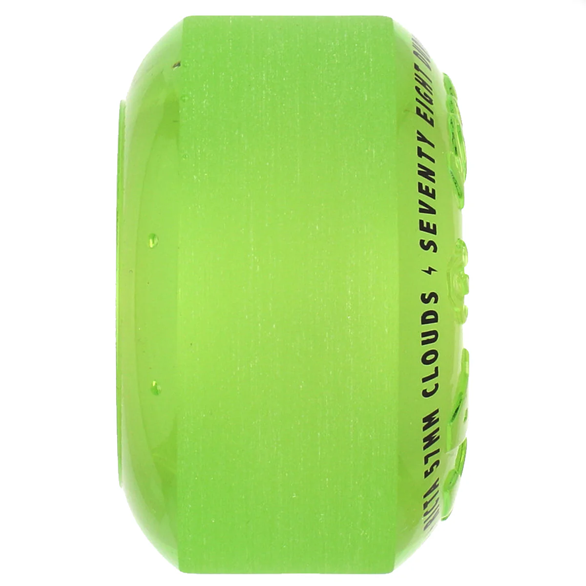 Ricta Cloud Transparent Green Wheels 78a 57mm - Image 4