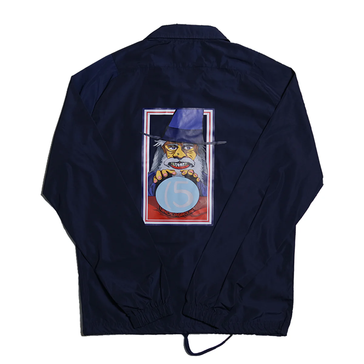 Underground 15 Year Wizard Coach Jacket - Navy - Image 2
