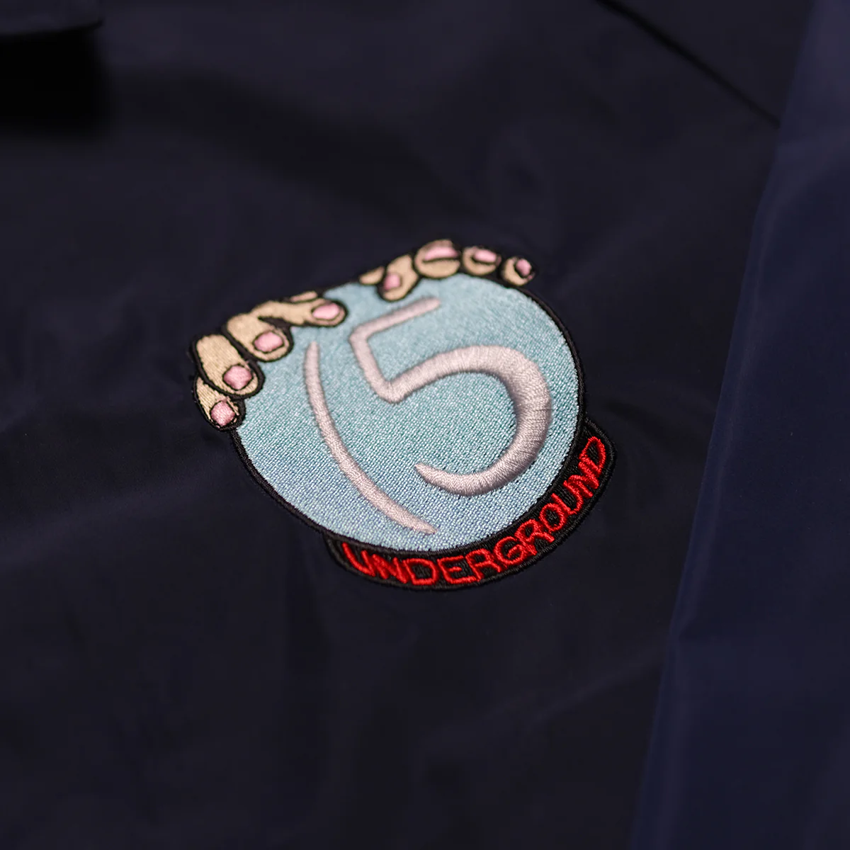 Underground 15 Year Wizard Coach Jacket - Navy - Image 3