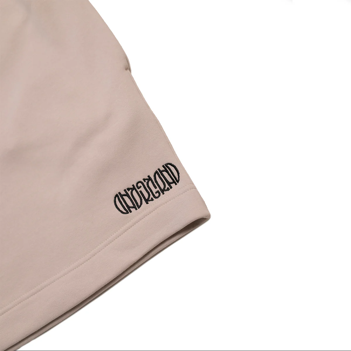 Underground Ambigram Shorts - Bone - Image 4