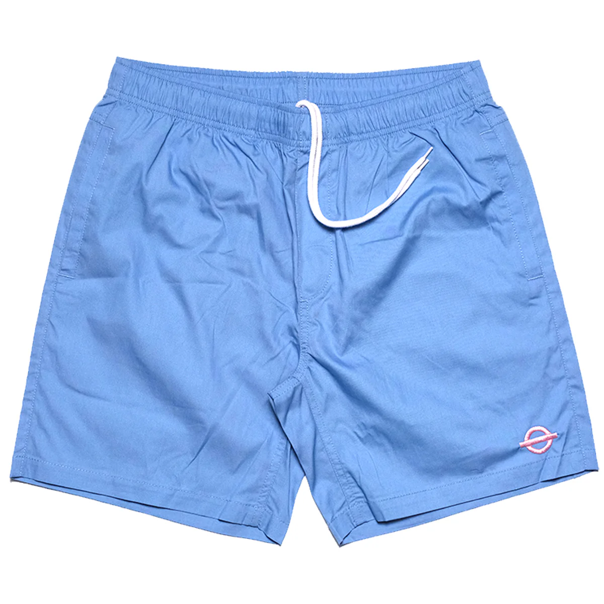 Underground Beach Logo Shorts - Carolina Blue