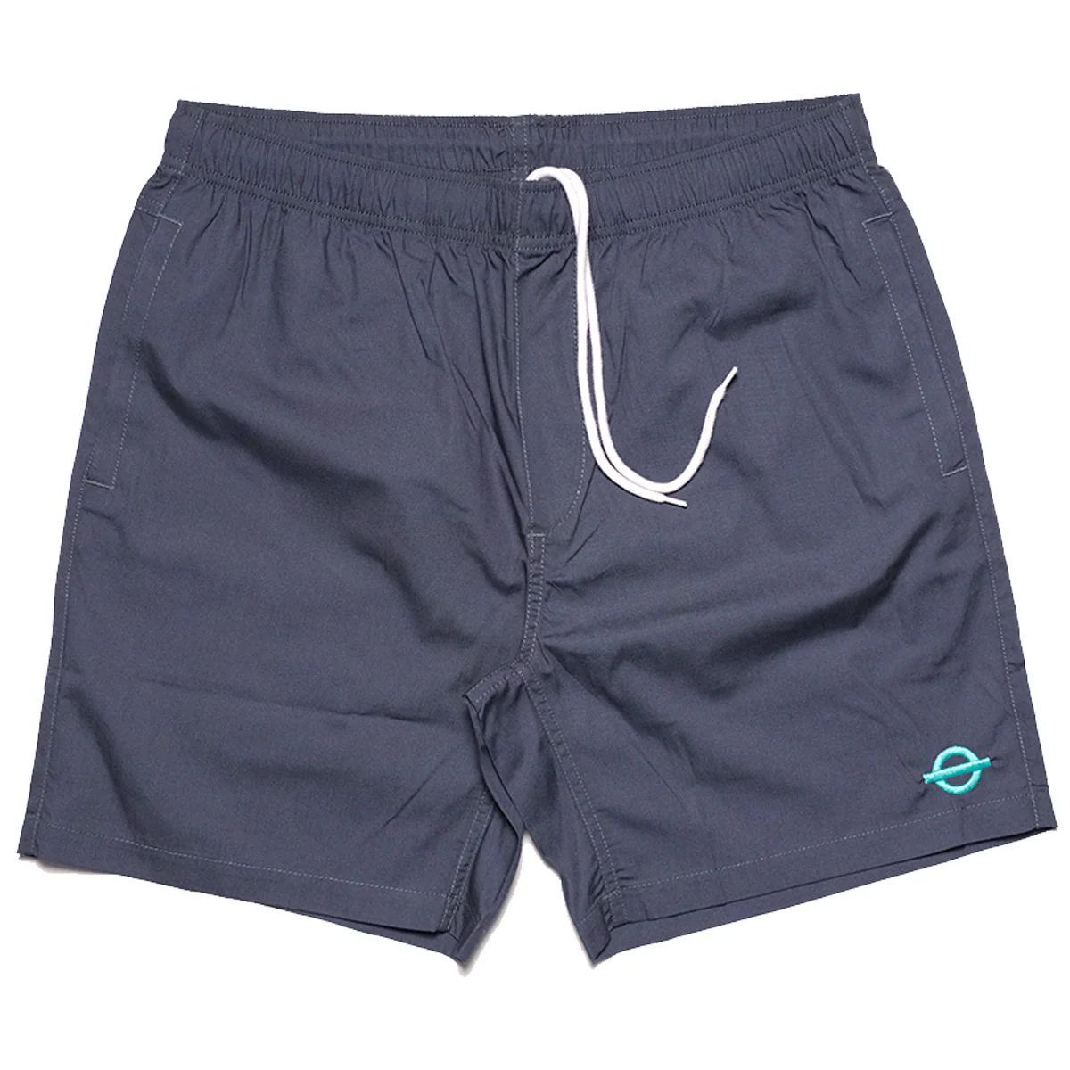 Underground Beach Logo Shorts - Petrol Blue